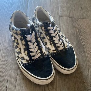 Checkered Vans